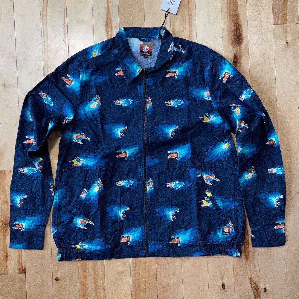 Element x Hoffman Staff Jacket (Skateboarder print)
